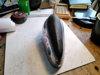 MGB/GT Rear Bumper L/H Overrider With Light Hole..original - Image 1 of 4