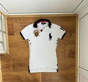 Polo Ralph Lauren Para Hombres XS S Big Pony Ajuste Personalizado Rugby Golf - Imagen 1 de 8