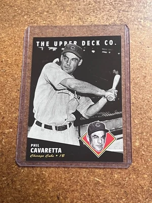 1994 Upper Deck Baseball All-Time Heroes # 46 Phil Cavarretta - Image 1 of 2