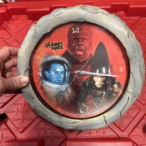 Vintage 2001 Planet der Affen Wanduhr RAR funktioniert - Bild 1 von 11