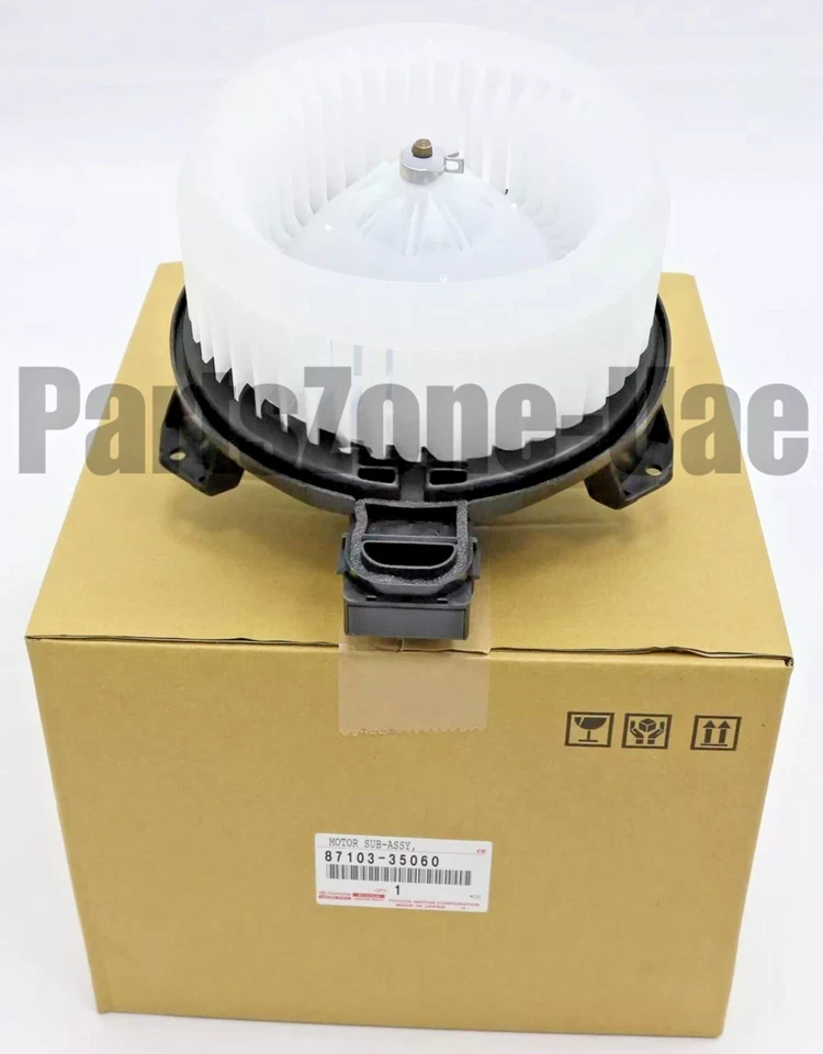 87103-35060 Lexus GX470 2003-2007 Genuine Blower Motor with Fan OEM - Изображение 1 из 1