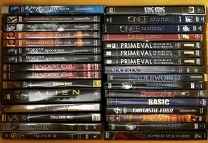220 DVDs Verschiedene Genres Wiederverkäufer Flohmarkt Händler - Bild 1 von 7