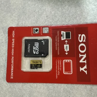 Sony 128GB Micro SD Card High Speed Memory - Image 1 of 2