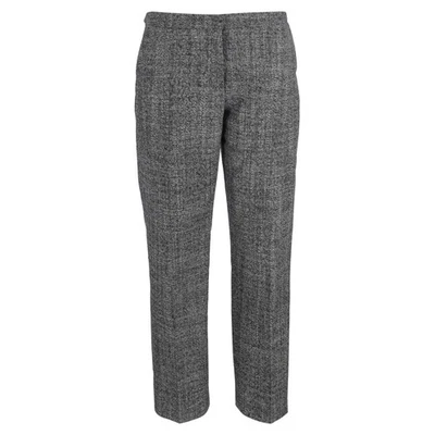 Dries Van Noten Straight-Leg Trousers in Grey Wool — 第 1/3 张图片