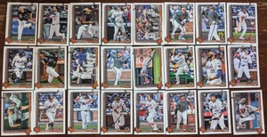 2025 Topps Series 1 + 2 Baseball Team Set 24 Cards New York Mets Francisco Lindo - Picture 1 of 8