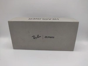 Gafas inteligentes Ray-Ban Meta Headliner brillantes negras verdes lentes polarizadas G15 en muy buena condición - Imagen 1 de 12