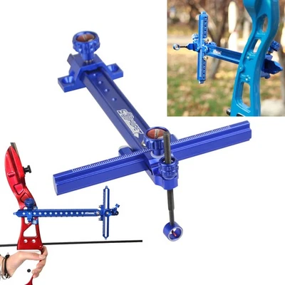 6" 9" Recurve Bow Sight 1Pin Archery Hunting Target Shooting Adjustable RH LH - Image 1 of 4