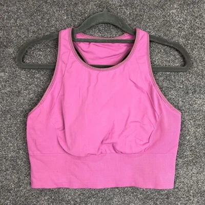 Lululemon Pink Bra Tank Top Pink Size 10 - Image 1 of 4