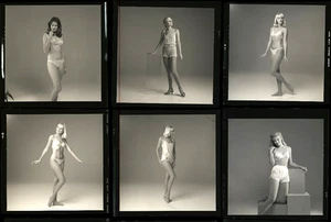 LQQK 12 vintage 1981 negative SPLENDID LINGERIE FASHION MODEL NEXT DOOR #99 - Picture 1 of 4