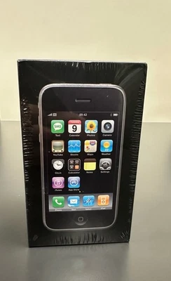 Apple iPhone 3g 8Gb Black Nuovo Imballato SIM Free Vintage Da Collezione - Immagine 1 di 4
