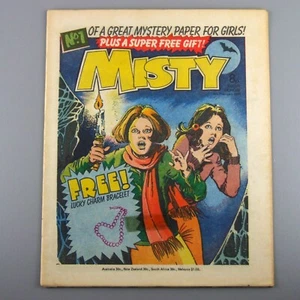 Misty No 1 IPC 4th February 1978 British girls' horror comic 1st issue Pat Mills - Bild 1 von 11