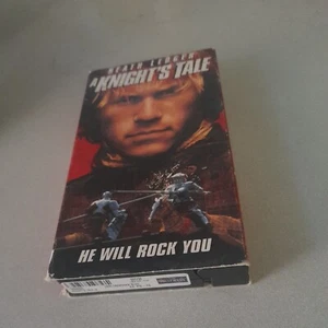 A Knight's Tale VHS VCR Video Tape Used Heath Ledger Paul Bettany - Picture 1 of 1