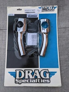 DRAG Specialties 1 1/2" Big Buffalo Riser Chrome 5 1/2" W/ 1" pullback 0602-0469 - Picture 1 of 3