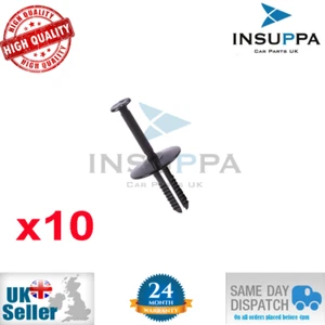 Clips de plástico remache parachoques para Vauxhall Opel Astra Corsa Meriva 1400806 10X - Imagen 1 de 8