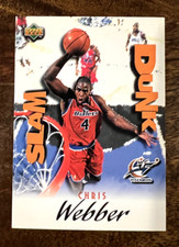 1987 Upper Deck Slam Dunk Chris Webber, #SD1, Washington Wizards