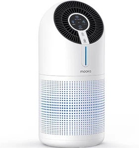 Mooka Home Room True HEPA Air Purifier Large Room Air Cleaner for Smoker Pollen - Picture 1 of 11