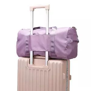 Unisex Sports Fitness Bag Large Capacity Dry Wet Separation Trendy Travel Bags - Picture 1 of 5