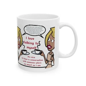 Divertida taza de café auto-talk - Imagen 1 de 5