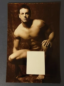 4x6in. Reprint Photo - Handsome Man Nude Portrait - Gay Interest - Picture 1 of 4