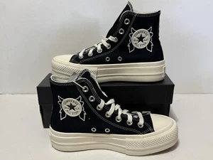 Converse  Chuck Taylor All Star Lift Embroidered Fairy Platform Encharnted Garde - Picture 1 of 15