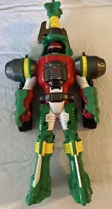 Power Rangers Operation Overdrive Trapano Turbo Rosso 9" Figura Trasforming 2006 - Foto 1 di 4