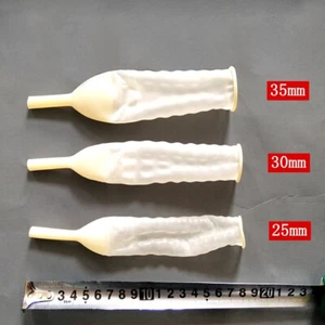 1pc Male Urinal Disposable External Catheter Sterilized Latex Collection Sleeve - Picture 1 of 17