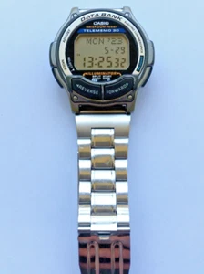 MONTRE CASIO DB-34H DATA BANK TELEMEMO 30 WR 50M ILLUMINATOR BATTERIE NEUVE - Imagen 1 de 9