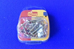 NEW 30 x Pozi Drive Wood Screws 6x1" Y.Z.P - Picture 1 of 1