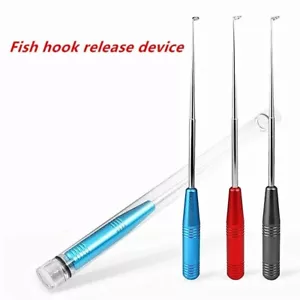 Fishing Hook Removal Detacher Tackle Disgorger Steel Remover Tool - Picture 1 of 16