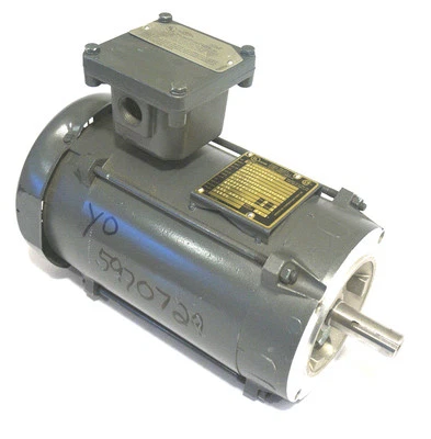 NEW BALDOR VM7034T ELECTRIC MOTOR 60/50HZ 1.5HP BU946105 - Image 1 of 4