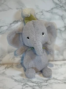Jellycat Jollipop Elephant Grey With Party Hat discontinued rare collectible - Picture 1 of 9