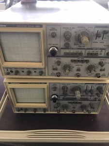 LOTS OF 3X Goldstar Oscilloscope OS-8100A 100MHZ - Picture 1 of 5