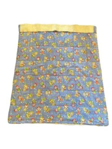 Vintage Handmade Raggedy Ann & Andy Crib Quilt - Picture 1 of 5