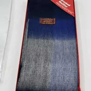 Vintage Galvani Brushed Muffler Scarf Acrylic Cashmere Feel New in Box - Picture 1 of 3