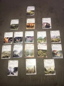 Legend of the Five Rings Game Spare Extra Parts - 17 Province Cards - Picture 1 of 8