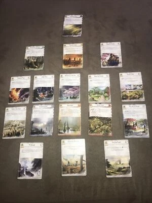 Legend of the Five Rings Game Spare Extra Parts - 17 Province Cards - Image 1 of 4