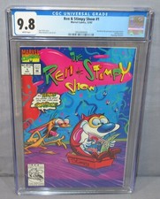 REN & STIMPY SHOW #1 (Infinity Cover) CGC 9.8 NM/MT White Pgs Marvel Comics 1992