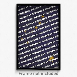 Ridgeway Alaska Poster (AK City Souvenir 11x17 Town Print) - Picture 1 of 1