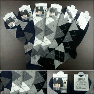 6 pares de calcetines de vestir de algodón de negocios para mujer y hombre crew arcilla moda color - Imagen 1 de 3