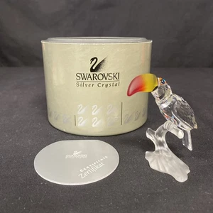 Swarovski Kristall Tukan mit farbigem Schnabel - 2006 - mit Box & COA *signiert* - Bild 1 von 15