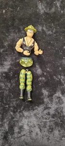 Vintage 1985 G.I. GI Joe Sgt. Slaughter 3 3/4" Figur lose braucht neue Bänder - Bild 1 von 7