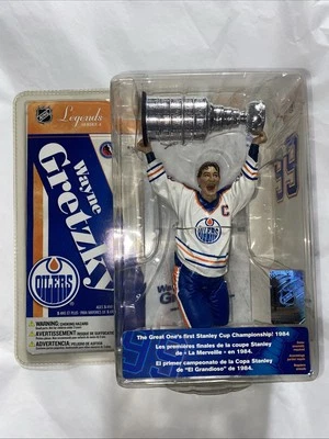 Figura McFarlane Wayne Gretzky Edmonton Oilers STANLEY CUP NHL Legends Series 4 Foto 1 de 4
