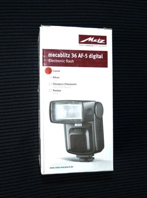 METZ  mecablitz 36 AF-5 für Canon--NEU !!! - Bild 1 von 4
