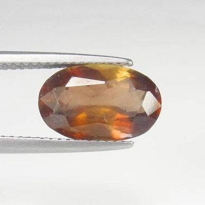 Hermoso corte ovalado marrón axinita raro limitado natural de 3,93 quilates, África-1341 Foto 1 de 2