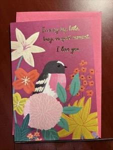 Hallmark Mothers Day Card Wife Bird - Picture 1 of 3