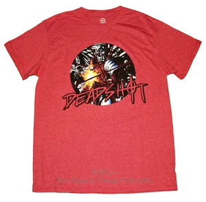 New Suicide Squad Men's Size M Deadshot Short Sleeve Tee, Graphic Crew T-Shirt - Picture 1 of 3