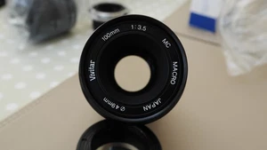 VIVITAR 100mm MACRO LENS OLYMPUS MOUNT, ADAPTERS AVAILABLE - Picture 1 of 4