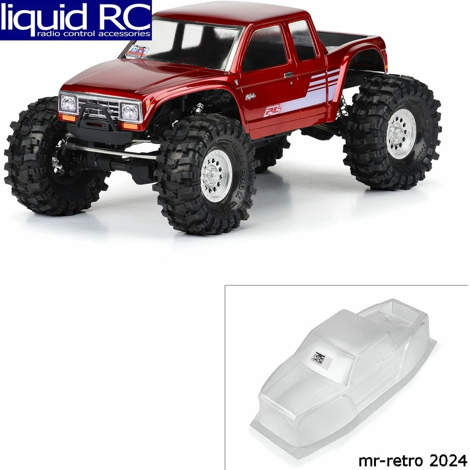 Pro-Line 361700 1:10 Coyote HP Clear Body 12.3 Wheelbase Crawlers - Image 1 of 1
