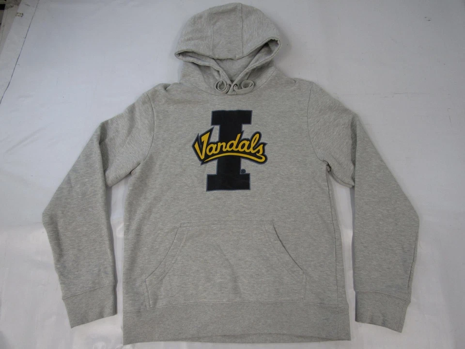 New Idaho Vandals Mens Size M Medium Heathered Gray Hoodie - Image 1 of 3