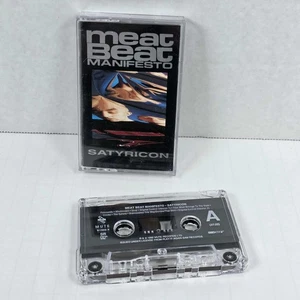 Meat Beat Manifesto - Satyricon Cassette Tape Released 1993 - Imagen 1 de 9